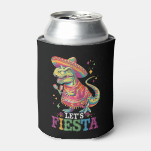 Rafraîchisseur Pour Canette Faisons la Fête Cinco De Mayo T Rex Dinosaure