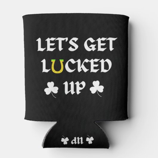 Rafraîchisseur Pour Canette Faisons la fête de la Saint-Patrick (Dos)