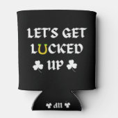 Rafraîchisseur Pour Canette Faisons monter la chance pour la Saint-Patrick (Dos)