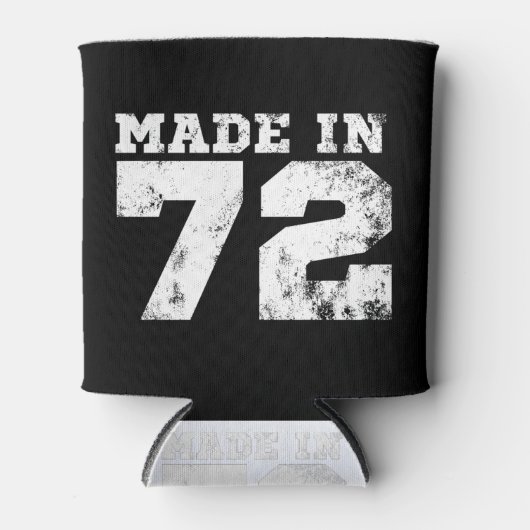 Rafraîchisseur Pour Canette Fait en 1972 52e anniversaire (Devant)