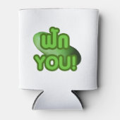 Rafraîchisseur Pour Canette FAK YOU ! ... Courge verte (Melon d'hiver) (Devant)