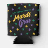 Rafraîchisseur Pour Canette Famille Mardi Gras (Devant)