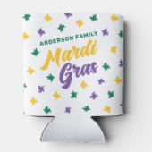 Rafraîchisseur Pour Canette Famille Mardi Gras (Dos)