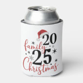 Rafraîchisseur Pour Canette Famille Noël 2025 Squad Réunion (Can devant)