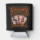 Rafraîchisseur Pour Canette Famille Vaughn Reunion Couverture de boisson (Dos)