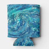 Rafraîchisseur Pour Canette Fantastique onde Abstraite (Dos)