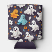 Rafraîchisseur Pour Canette Fantôme d'Halloween et Citrouilles (Dos)