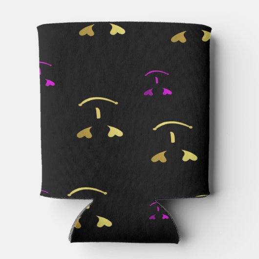 Rafraîchisseur Pour Canette fantôme, halloween, éffrayant, masque, drôle, horr (Dos)