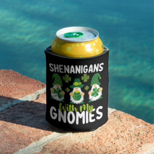 Rafraîchisseur Pour Canette Farces Avec Mes Gnomes Gnome St Patrick's Day