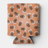 Rafraîchisseur Pour Canette Fast food pattern (Devant)