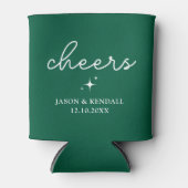 Rafraîchisseur Pour Canette Faveurs de mariage personnalisées Mariage Customis (Devant)