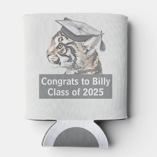 Rafraîchisseur Pour Canette Félicitations diplômés (Dos)