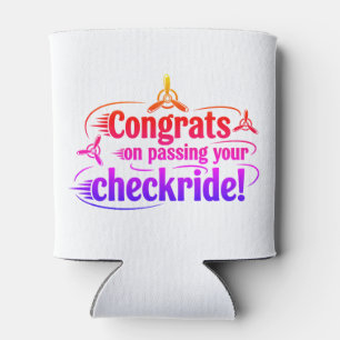 Rafraîchisseur Pour Canette Félicitations pour avoir réussi votre checkride !