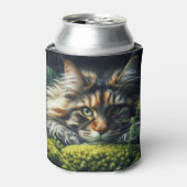 Rafraîchisseur Pour Canette Feline du gardien forestier (Can devant)