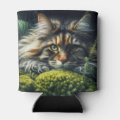 Rafraîchisseur Pour Canette Feline du gardien forestier (Dos)