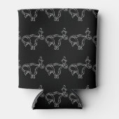 Rafraîchisseur Pour Canette Feministe pro-choix du doigt moyen (Devant)