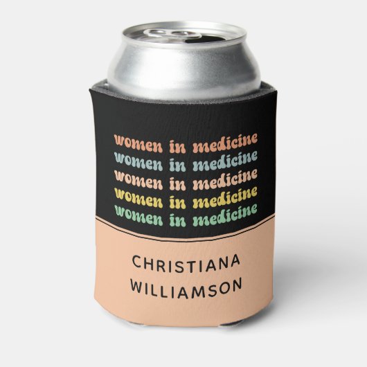 Rafraîchisseur Pour Canette Femmes sur mesure en médecine Rétro future infirmi (Can Dos)