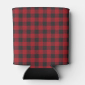 Rafraîchisseur Pour Canette Ferme Red Buffalo Plaid Nom de famille (Dos)