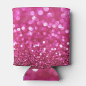 Rafraîchisseur Pour Canette Festive Rose foncé : Élégant Abstrait. (Dos)