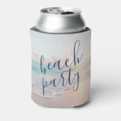 Rafraîchisseur Pour Canette Fête Anniversaire Plage Favoriser Rose Personnalis (Can Dos)