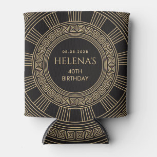 Rafraîchisseur Pour Canette Fête d'anniversaire grecque avec COULEURS PERSONNA