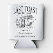 Rafraîchisseur Pour Canette Fête de Fiançailles de la Côte Moderne Cocktail Pa (Devant)