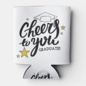 Rafraîchisseur Pour Canette Fête de la meilleure Graduation Graphiques (Devant)