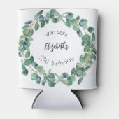 Rafraîchisseur Pour Canette Fête de l'eucalyptus (Devant)