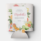 Rafraîchisseur Pour Canette Fête de mariage Citron Tropical (Dos)