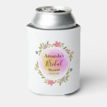 Fête de mariage floral aquarelle rose