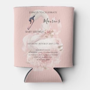 Rafraîchisseur Pour Canette Fête de naissance fille à ruban rose