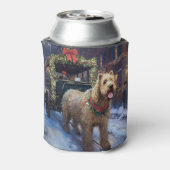 Rafraîchisseur Pour Canette Fête de Noël de Wheaten Terrier (Can Dos)