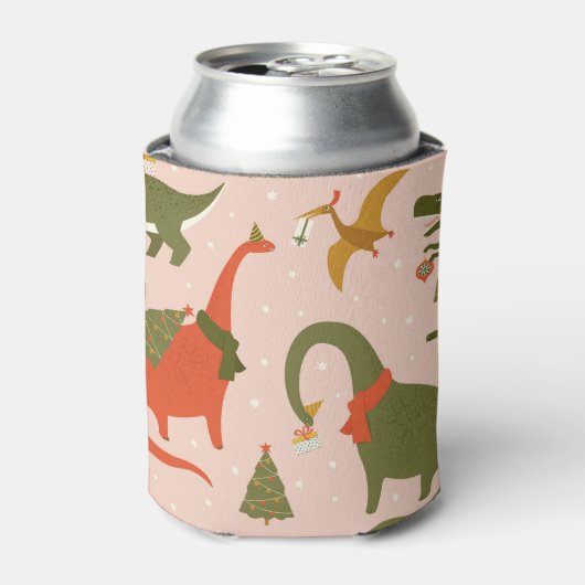 Rafraîchisseur Pour Canette Fête de Noël Dino : Tree Rex (Can devant)