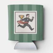 Rafraîchisseur Pour Canette Fête de terrain pour enterrement de vie de garçon (Dos)