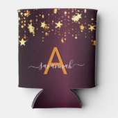 Rafraîchisseur Pour Canette Fête des étoiles d'or de Bourgogne (Devant)