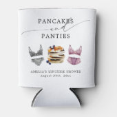 Rafraîchisseur Pour Canette Fête des mariées de crêpes et culottes (Devant)