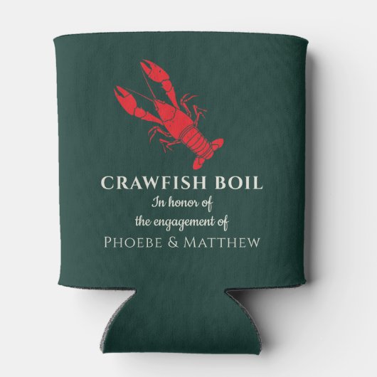 Rafraîchisseur Pour Canette Fête d'été avec ébullition d'écrevisses (Dos)