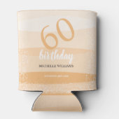 Rafraîchisseur Pour Canette Fête d'été moderne en rose (Dos)