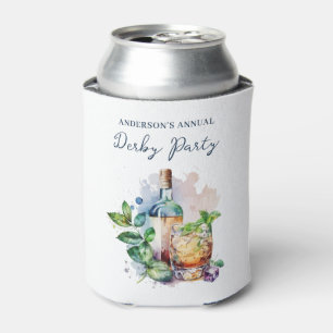 Rafraîchisseur Pour Canette Fête élégante de Derby aquarelle