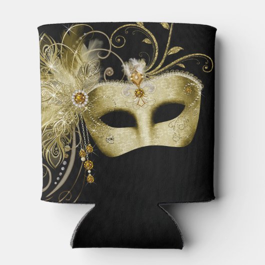 Rafraîchisseur Pour Canette Fête Masquerade (Dos)