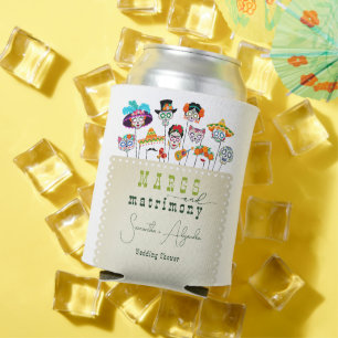 Rafraîchisseur Pour Canette Fête Mexicaine Margs et Mariage pour les Futurs Ma