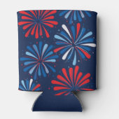 Rafraîchisseur Pour Canette Feu d'artifice 4 juillet BBQ (Dos)