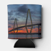 Rafraîchisseur Pour Canette Feu de Charleston comme coucher de soleil (Dos)