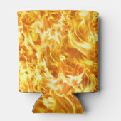 Rafraîchisseur Pour Canette Feu de flamme haute résolution : texture transpare (Dos)