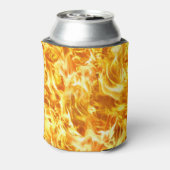 Rafraîchisseur Pour Canette Feu de flamme haute résolution : texture transpare (Can Dos)