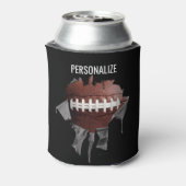 Rafraîchisseur Pour Canette Feu de Football Noir Can Cooler (Can Dos)
