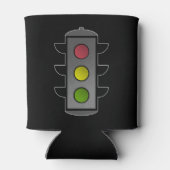 Rafraîchisseur Pour Canette Feu de trafic Pop Art (Dos)