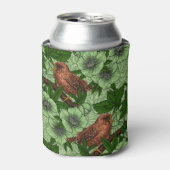 Rafraîchisseur Pour Canette Feu et hellebore, vert clair (Can devant)