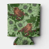 Rafraîchisseur Pour Canette Feu et hellebore, vert clair (Devant)