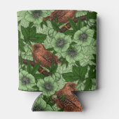 Rafraîchisseur Pour Canette Feu et hellebore, vert clair (Dos)